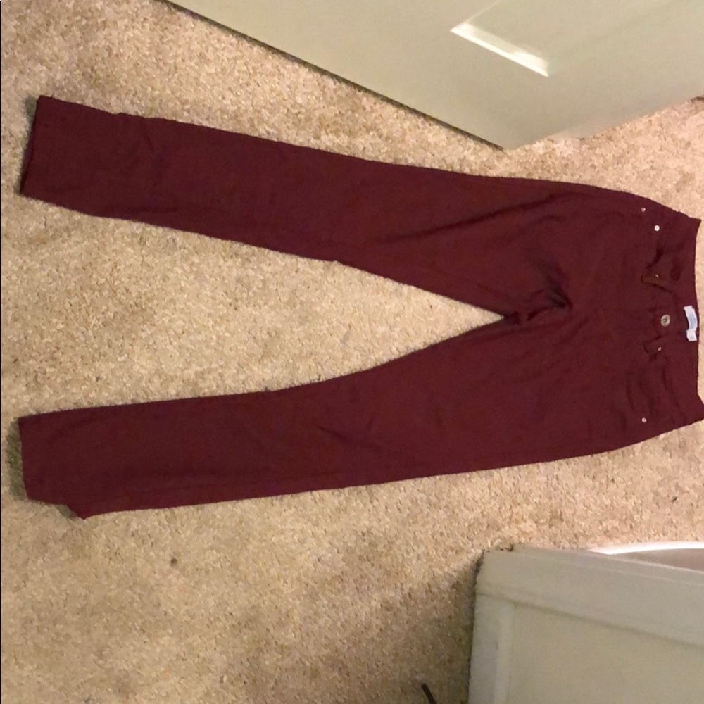 Red pants